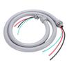 Power Whip Assembly 3 4inch 6ft Nonmetallic Liquid Tight Flexible Electrical Conduit with Wire for Small Split Air
