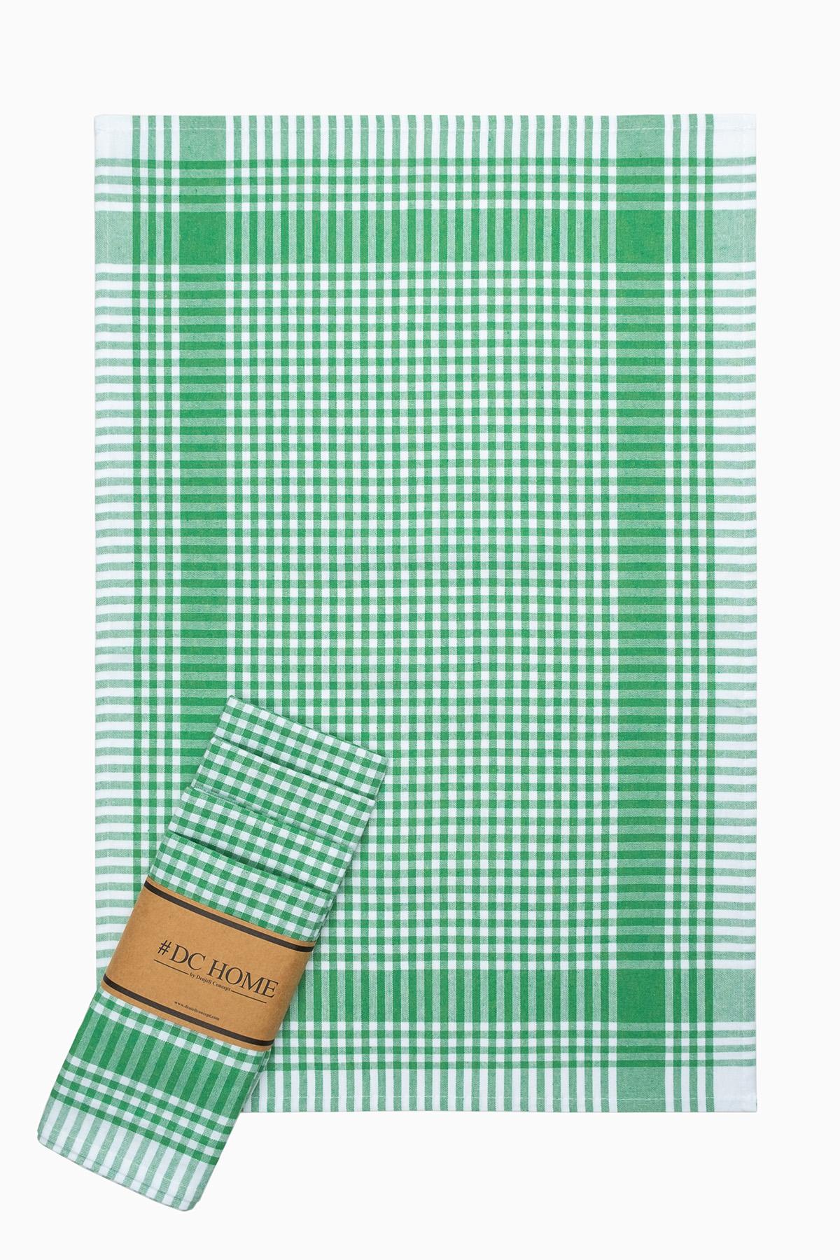

Кухонні рушники Gingham 5-Piece Green