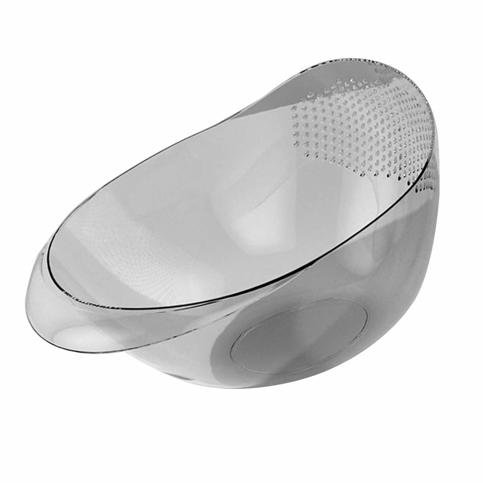 

Миска для промывания риса Многофункциональный пластиковый дуршлаг для промывания риса с боковыми сливами для кухни