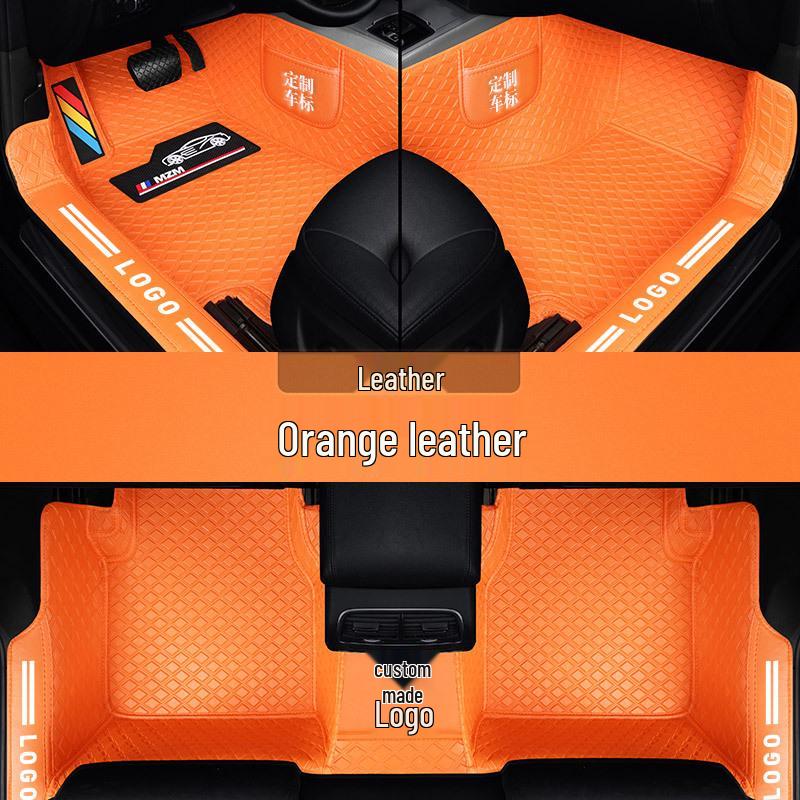 Full Surround Non-Slip Silk Ring Car Floor Mats - Wear-Resistant & Eco-Friendly Foot Pads