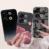 Luxury Fashion Coque For Itel P65 P671L Etui Moon Night Gothic Painting Phone Cases For ItelP65 P 65 Coques Soft Silicone Covers
