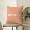 Natural And Quiet Iow-key Style-Innisfree Pillow Case Comfort Sofa Bed Silky Elegant Invisible Zipper Decorative Cushion Cover