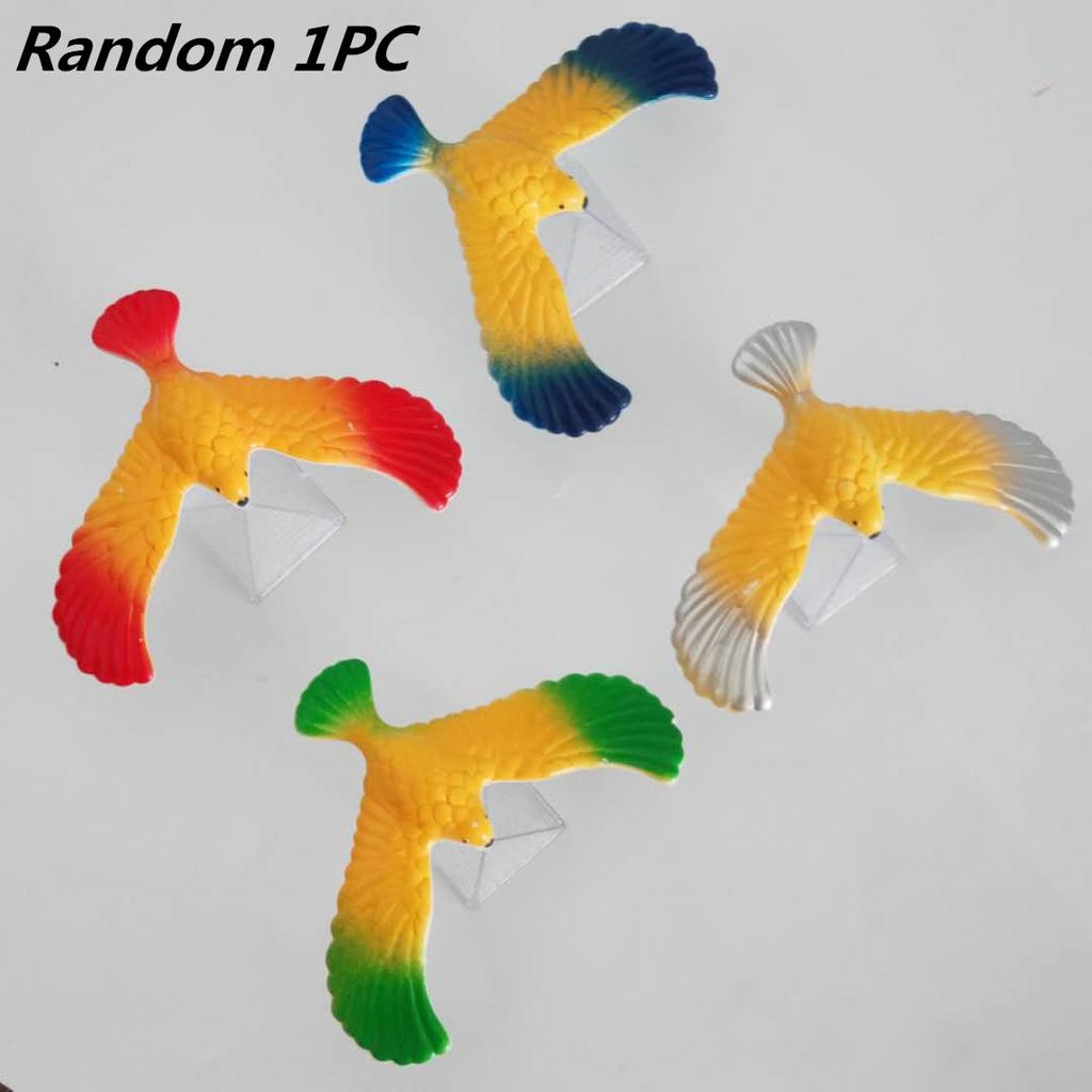 1/3/5PCS Funny Amazing Balancing Eagle With Pyramid Stand Magic Bird Desk Kids Toy Fun Learn Dropshipping