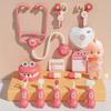 Medical Toy Children's Play House Plastic Simulation Dentist Set Pretend Role Play Toy Brushing Teeth Model Stethoscope Gifts