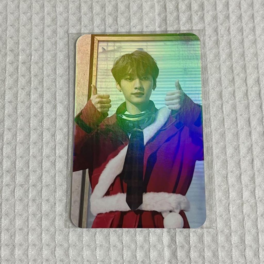 [USED] Stray Kids Reno yes24 store bonus trading card ChristmasEveL