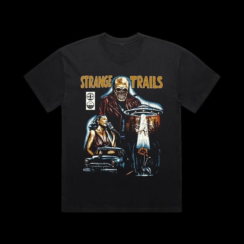 С Рождеством Lord Huron Strange Trails 10-й Юбилей Перепечатанная Футболка 24D1 Унисекс Футболка XXXL