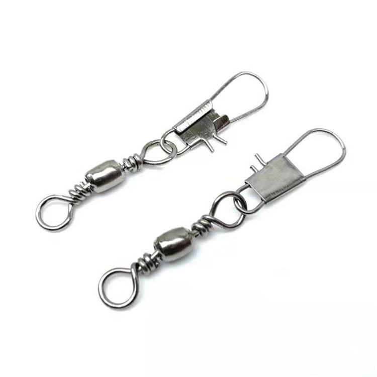 AB & B Type High Tensile Strength Snap Connector Hook for Sea Fishing Lures - Small Fishing Accessories