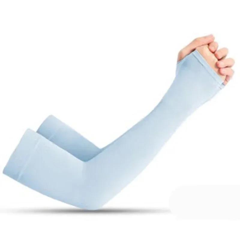 1 Pair Sports Arm Compression Sleeve Cover Basketball Cycling Arm Warmer Summer Running UV Protection Volleyball Sunscreen Bands