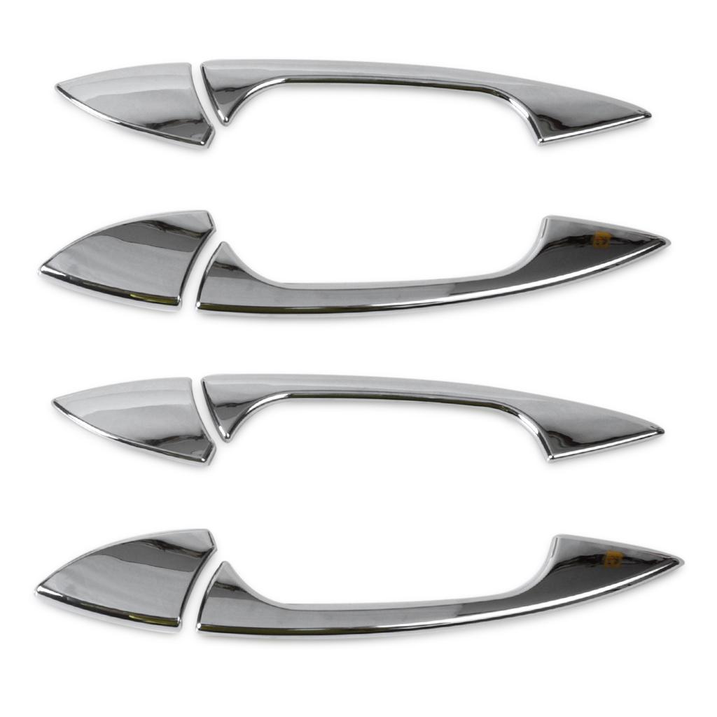 Chrome Stainless Steel Door Handle Cover Trim Set Fit for Mercedes Benz C E GLK ML CLA Class W166 W117 X204 W204 W212