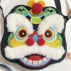 Zipper Chinese Dancing Lion Bag Wallet Lion Dance Coin Pruse Casual   Kids