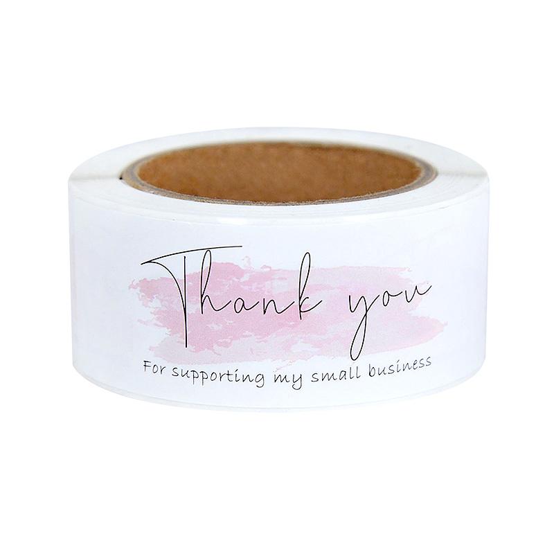 120Pcs Thank You for Your Order Stickers Labels for Envelope Sealing for Small Business Decor Sticker Stationery Package Decor