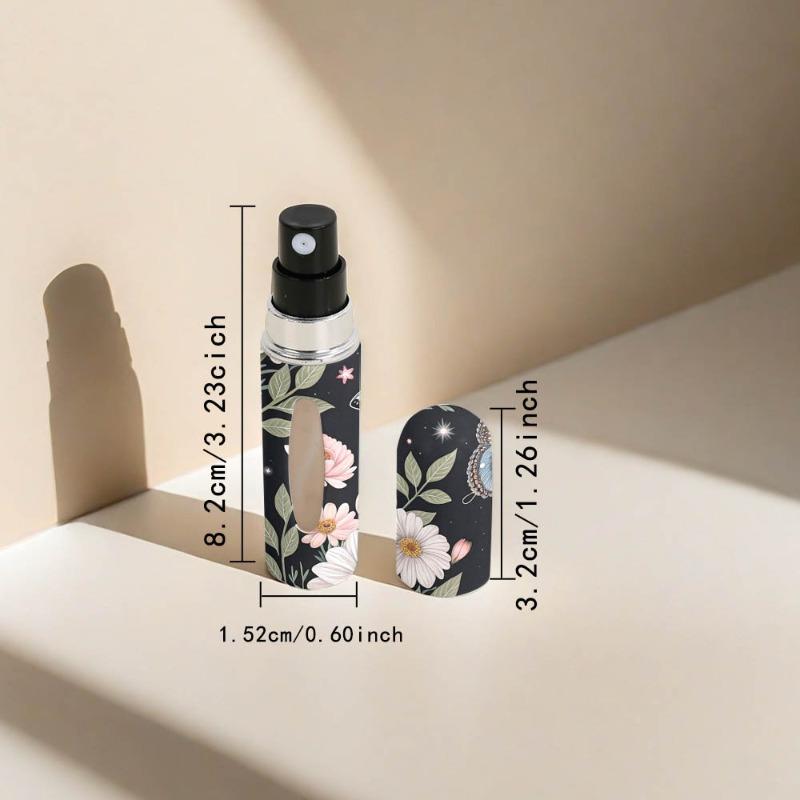 5ML Cute Butterfly Pattern Perfume Bottle Travel Size Spray Bottle with Direct Charging From The Bottom