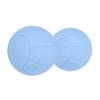 Blue Peanut Massage Ball Double Lacrosse Massage Ball Mobility Ball for Physical Therapy Deep