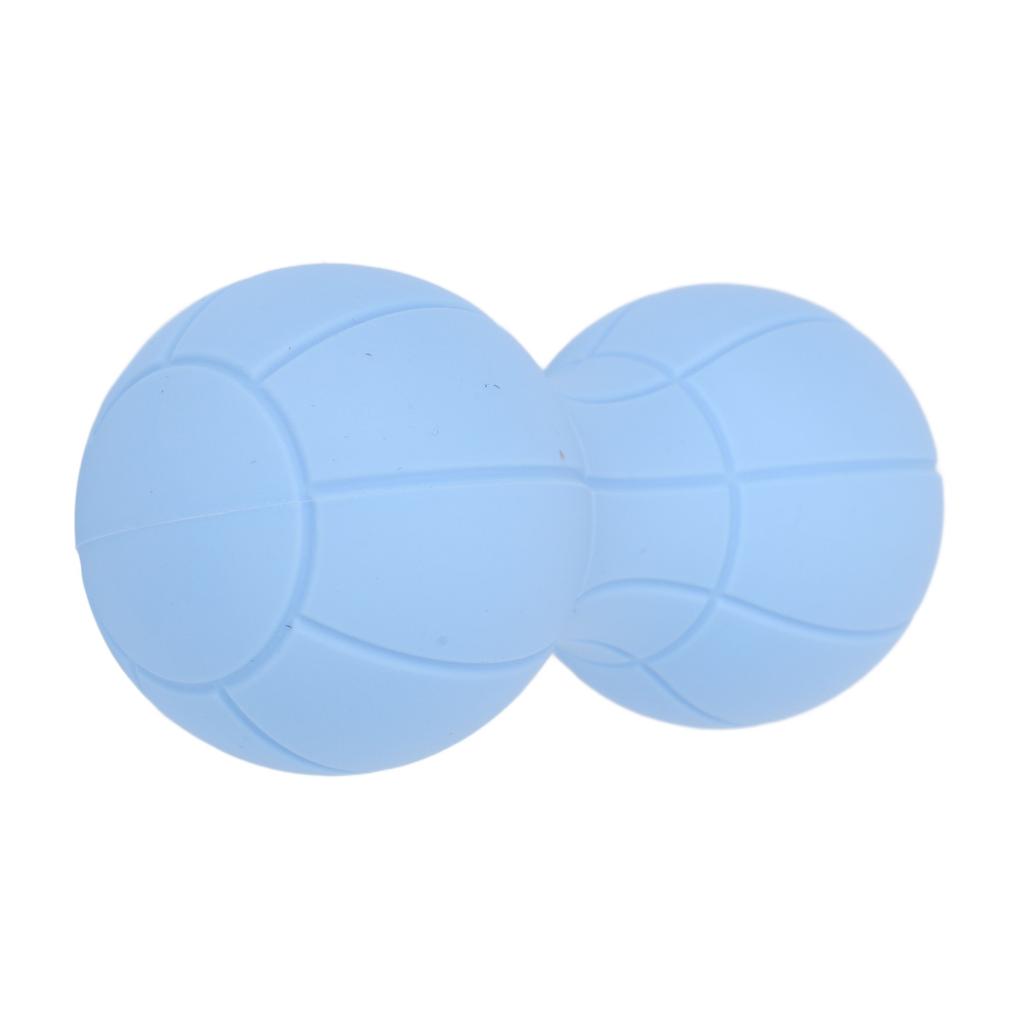 Blue Peanut Massage Ball Double Lacrosse Massage Ball Mobility Ball for Physical Therapy Deep