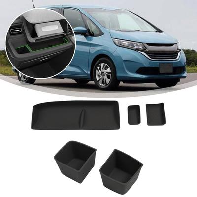 Nouveau Pour 24 Honda Freed Tapis Antidérapant en Silicone 3 pièces Plateau de Rangement pour Tableau de Bord + 2 pièces Porte-Gobelets Pièce de Rangement Intérieur de Voiture