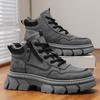 Nová móda Podzim a zima Pánské vysoké boty Martin Studenti Muži Chlapci Trendy Pracovní obuv Měkká podešev Ochrana práce Martin Tenisky