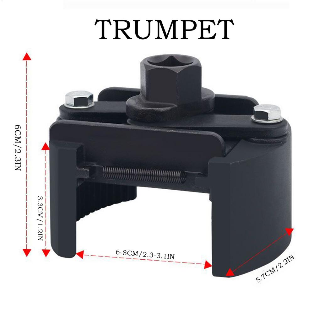 Oil Filter Wrench Oil Filter Tool Stable Heavy-Duty Metal Separator For Engine Change Motor Auto Truck Car House Use