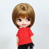 Linfairy Inch Doll Wig 9-10 (Light Brown)