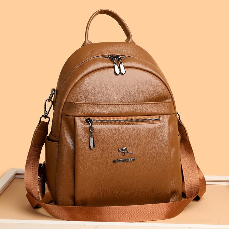 Ladies' Simple and Multi-functional Large-capacity Travel Backpack for Casual Commuting