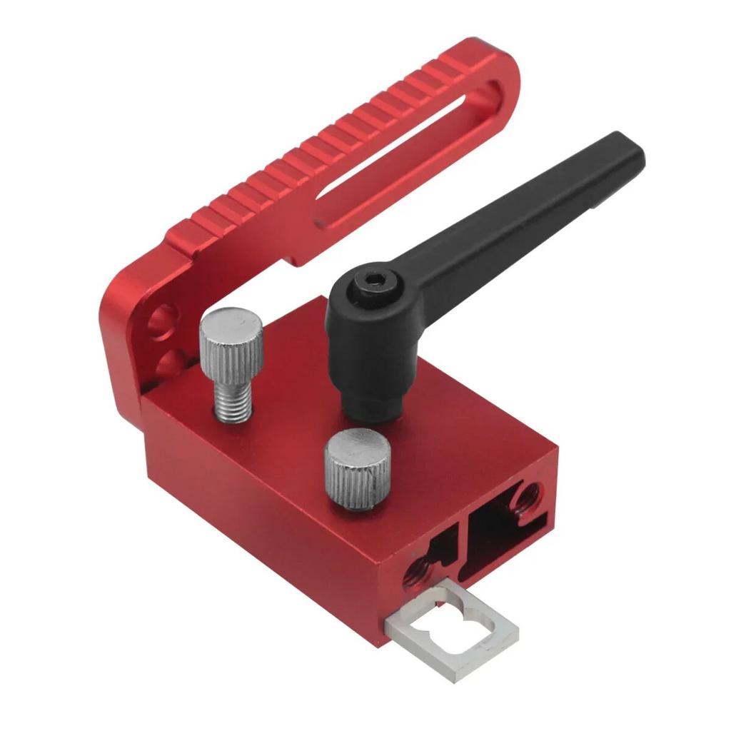 Adjustable Fence Flip Stop - Miter Track Stop Alloy Steel T Slot Stop Accurate Length Limit Device Woodworking Tool