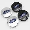 4Pcs 3D 65mm Car Wheel Center Hub Caps ABS Vehicle Tyre Tire Rim Cover Protector Decorations For Ford Transit Fiesta Focus Kuga