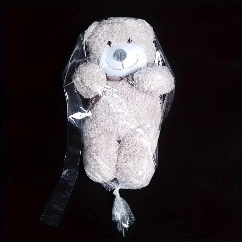 Double-Mouth Stretch Bobo Ball with Rose Flowers - 26-Inch & 30-Inch for Gifts and Decorations
