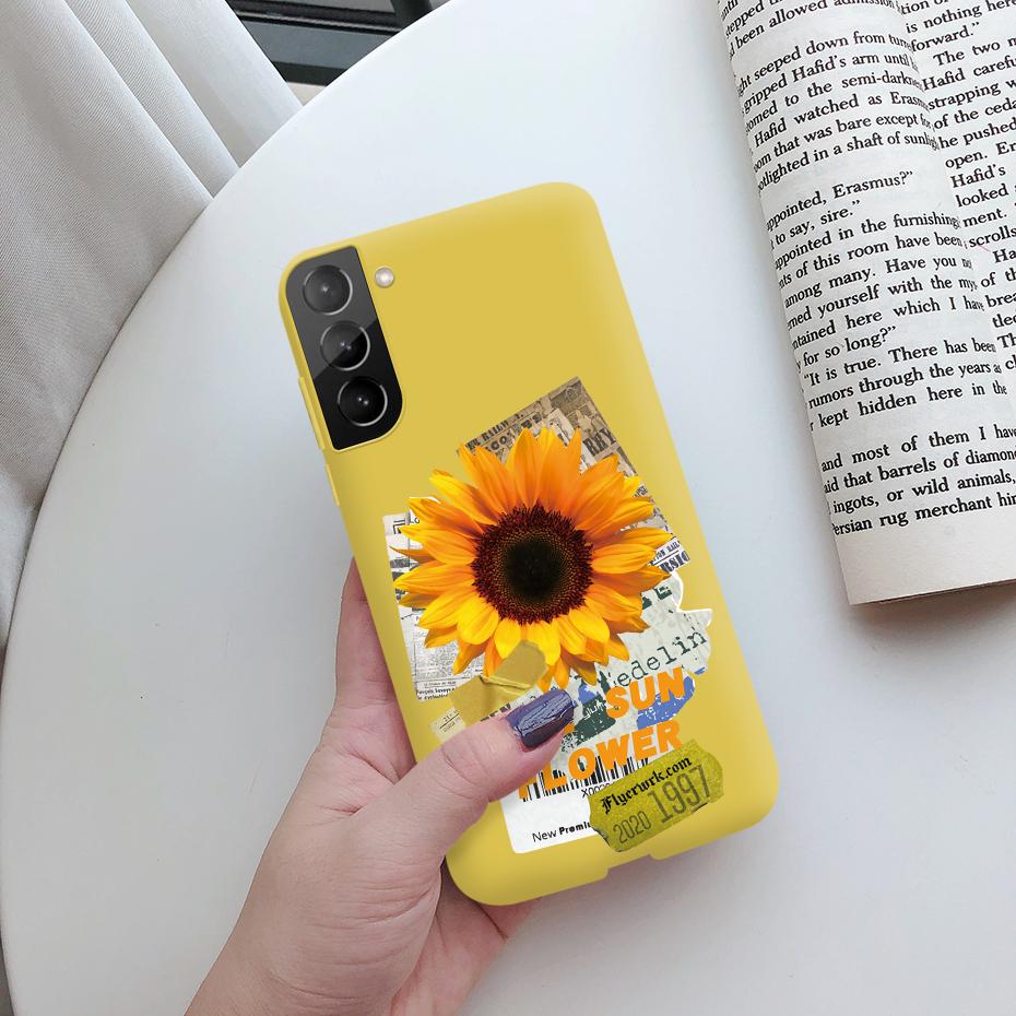 For Samsung Galaxy S21 Plus Ultra 5G Case Cute Painted Silicone Soft Protective Phone Cover for Samsung S 21 S21 plus ultra Case