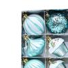 12 Pieces Christmas Tree Ball Ornaments, Hanging Decoration for Xmas Party