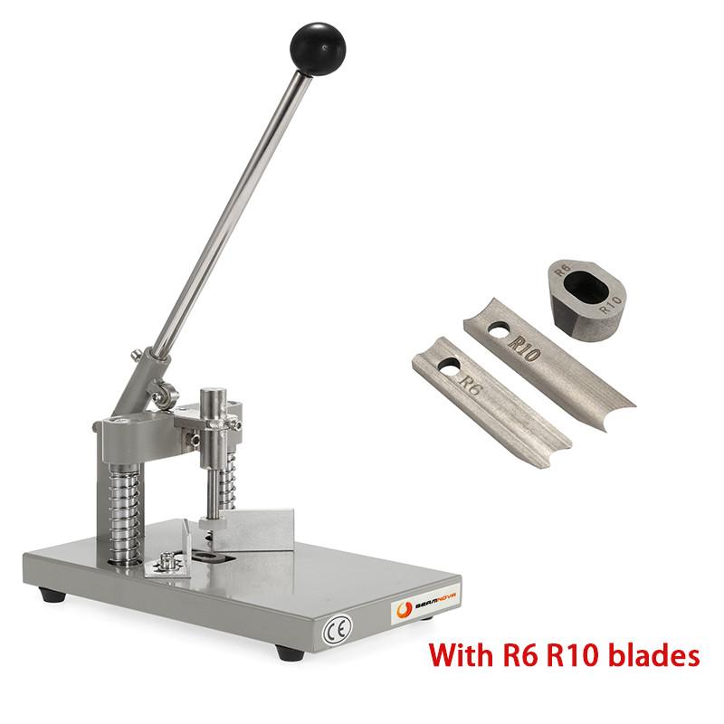 R6 R10 Heavy Duty Corner Die Cutter Printing Packaging Industry  Paper Holding Device Corner Rounder Cutter Machine