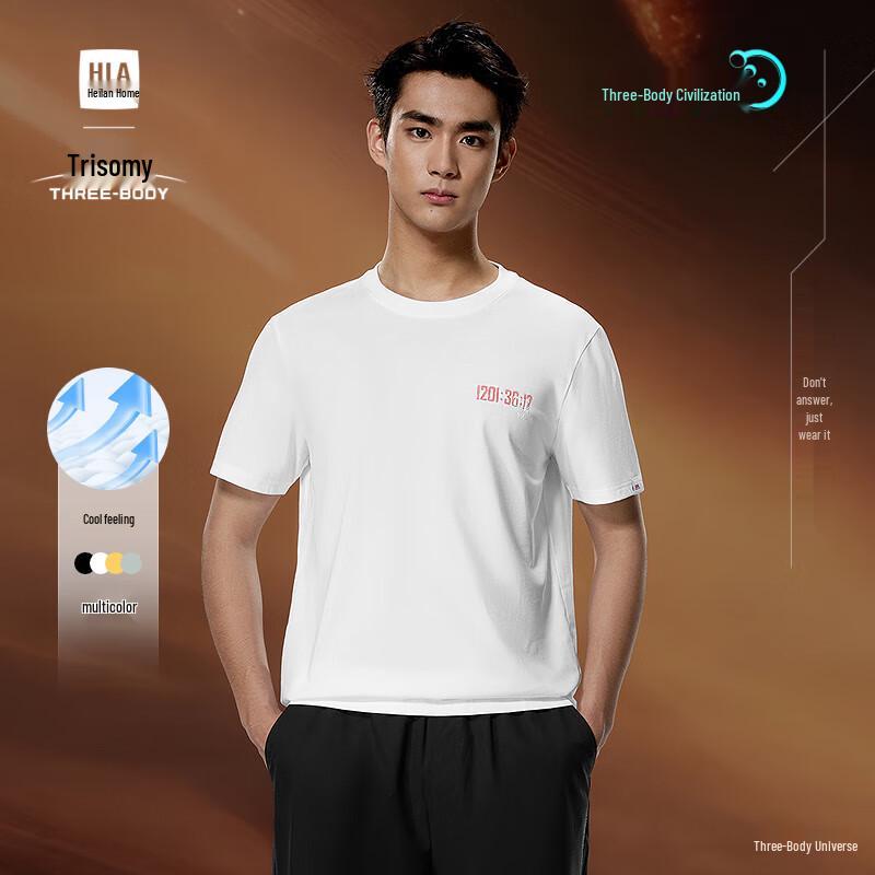 HLA Men s Three-Body Problem Collaboration Short Sleeve T-Shirt 3XL