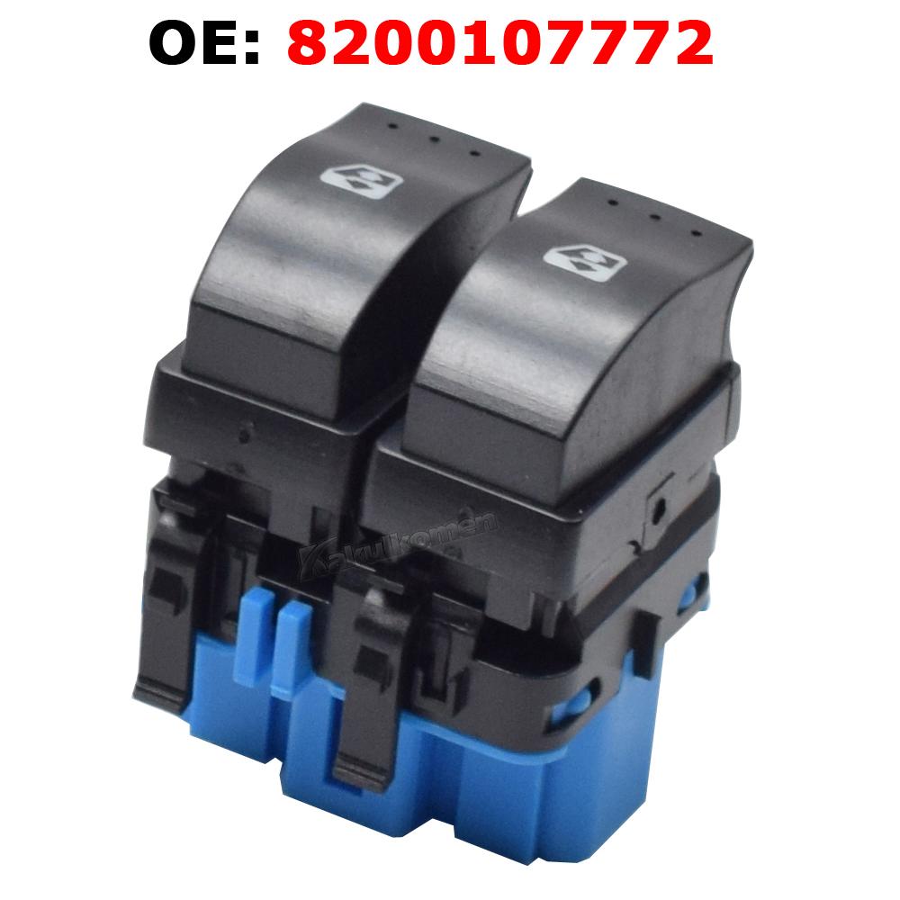 For RENAULT MEGANE II 2/SCENIC II/GRAND SCENIC II 2002-2009 Electric Window Lifter Switches Switch Button 8200315040 8200107772