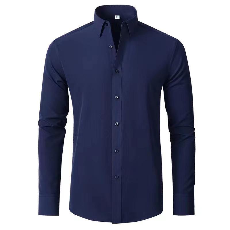 Men's Long-Sleeve Non-Iron Stretch Dress Shirt