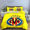 Yellow background, CVF logo. Bedding sets Duvet cover sets Duvet covers Pillowcases(1 * Duvet Cover 2 * Pillowcases without duvet insert)