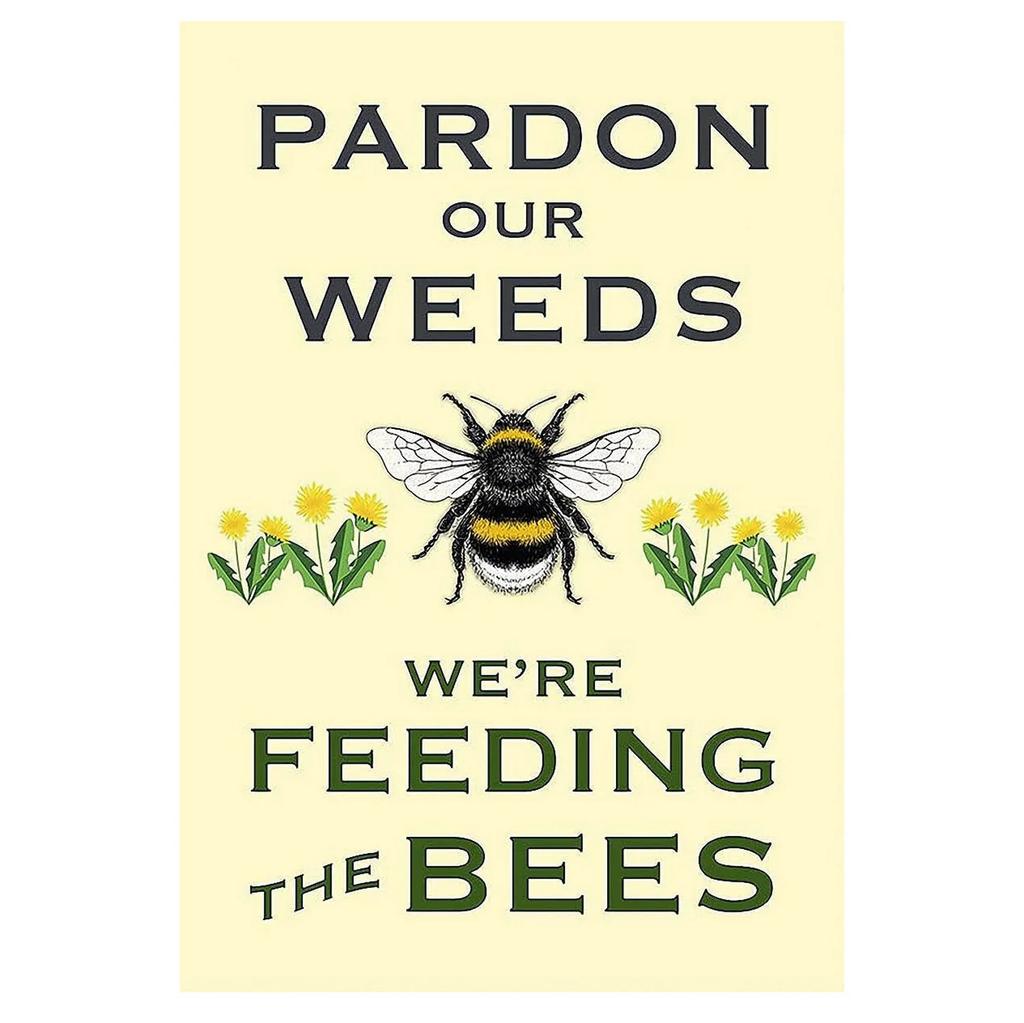 Metal Tin Signs Feeding The Bees Wall Decoration Plaque Vintage Art Poster Iron Painting for Man Cave Home Cafe Garden Club Bar