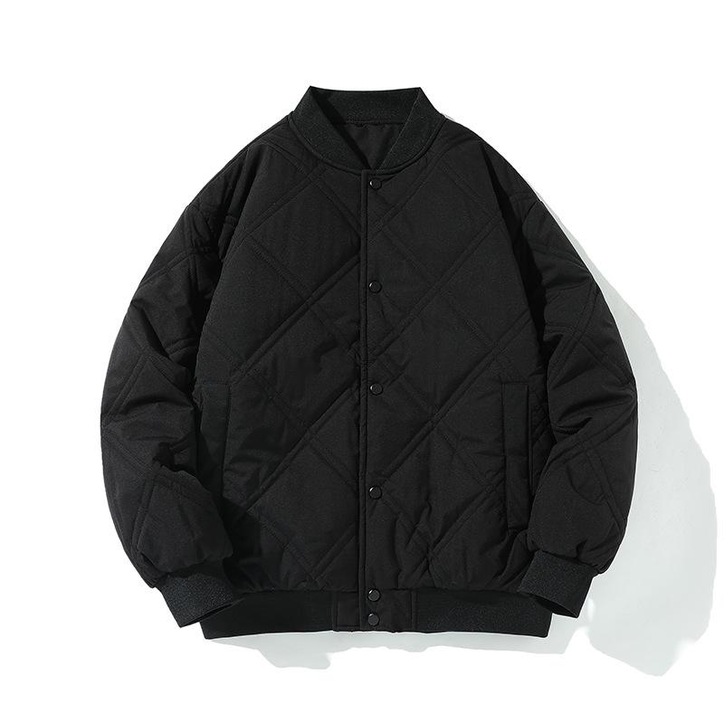 Winter Cotton Clothes Men's American Trend Fleece Thickened Loose Warm Jacket