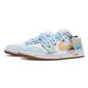 Jordan Air Jordan 1 Rainbow Diary Slip Resistant Abrasion Resistant Slip Resistant Abrasion Resistant Low Top DC0774-202(Team864-)