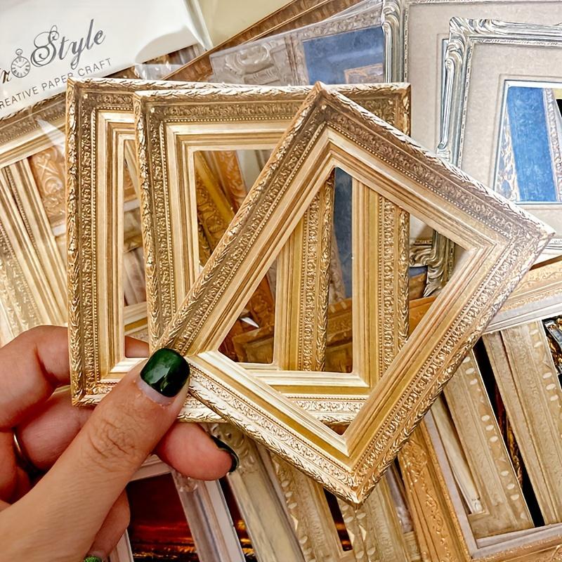 30pcs Vintage Frame Pieces Thick Paper Die Cuts Collection Kit Scrapbooking Planner/Card Making/Journaling Project