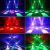 Mini 7x40W Full Colors RGBW 4in1 Bee Eye LED Moving Head Light DMX Stage Wash/Beam /Zoom Effect Disco Party Lamp