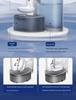 Rechargeable Automatic Water Dispenser for Pets - Anti-Tip Design with Flowing Water for Cats & Dogs