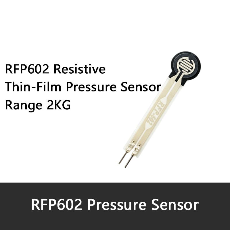 FSR111 RFP611 Piezoresistive Pressure Sensor Kit, Force Sensitive Resistor Module With Voltage Conversion Board For Arduino DIY