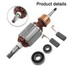 For HR4010C HR4001C HR4011C For ROTOR with Bearings and Brushes Metal Replacement Part Number 5136337 For Compatible Machinery