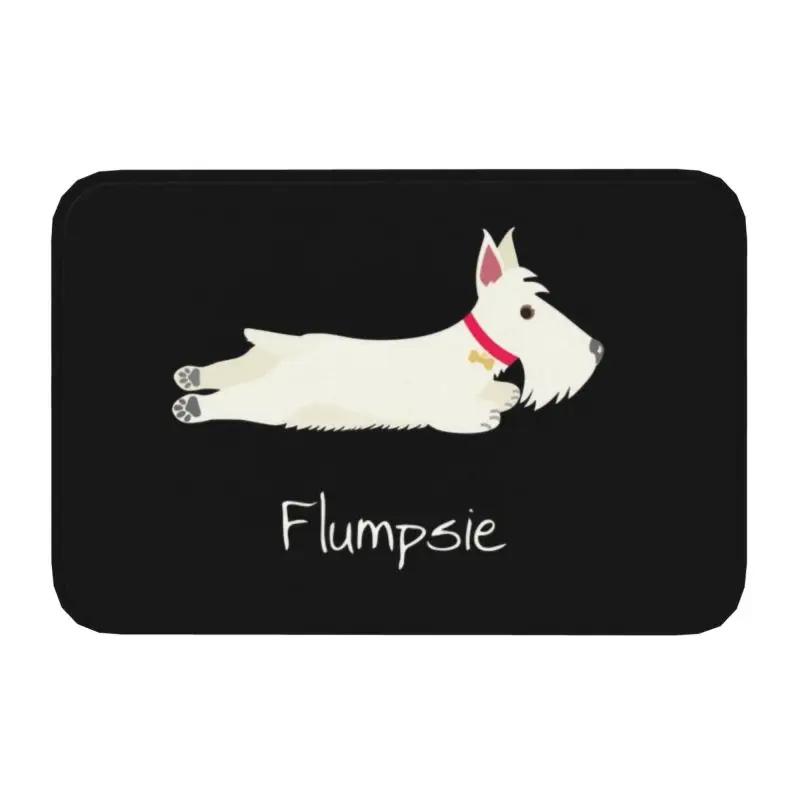 

I Love My Scotties Front Door Mat Anti-Slip Indoor Quick Dry Scottish Terrier Dog Doormat Kitchen Bedroom Entrance Rug Carpet 40x60cm
