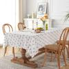 Pastoral Small Fresh Sunflower Cotton Jacquard Geometric Rectangular Tablecloth Coffee Table Dining Table Cloth Cover Towel