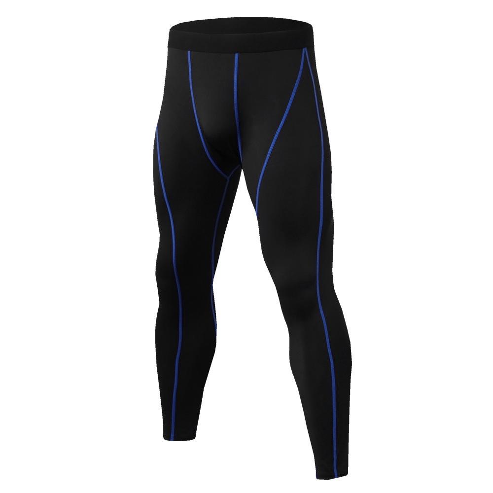 Men's Pro Quick-Dry Crew Neck Long Sleeve Tight-Fit Fitness T-Shirt