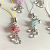 Phone Chain Sweet Keychain Jellyfish Pendant Ornament Backpack Bag Decoration