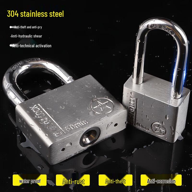 Tangxi Tang 304 Stainless Steel Anti-theft Padlock