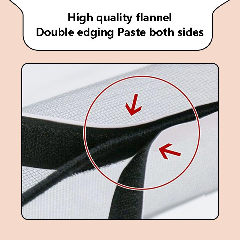Schwarzes Moskitonetz und Fenstergitter, resistent gegen kleine Mücken, mit flexiblem Reißverschlussdesign zum Öffnen und Schließen.
