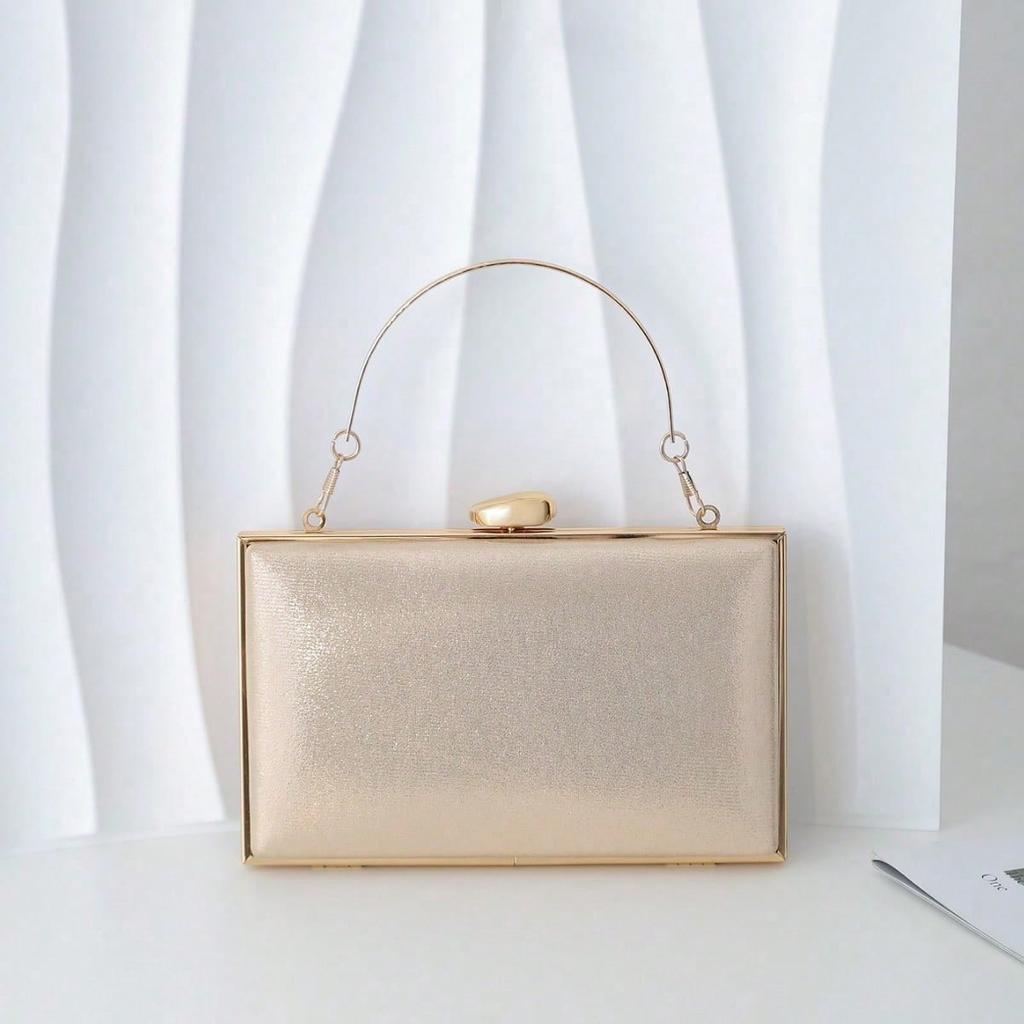 Simple and Stylish Clutch Bag Versatile Ladies Elegant Wedding Dress Banquet Dinner Bag