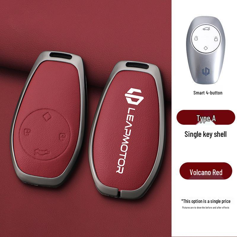 Leapmotor T03 2021 Key Case: Protective Shell for C11 and TS01 Remote, Women's Version