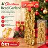 PET Electroplated Christmas Bead Garland